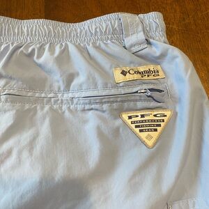 Columbia men’s swim trunk baby blue color size XL